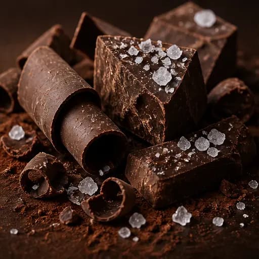 Illustration de la saveur Chocolat salé