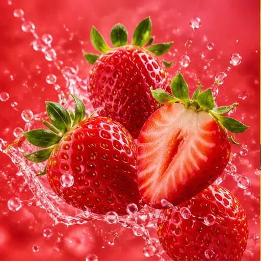 Illustration de la saveur Fraise