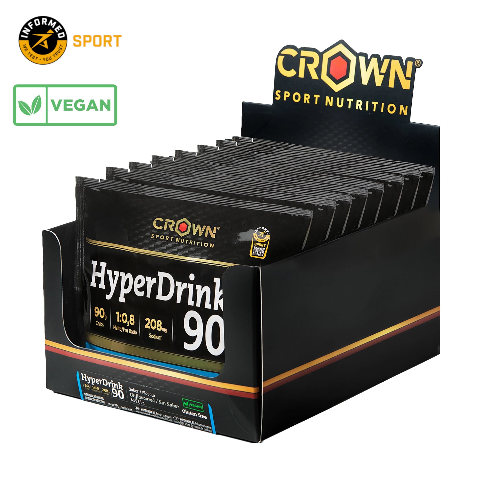 HyperDrink 90, Boisson très riche en glucides en situation