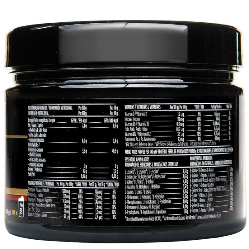 100 % bœuf (saveur vanille) – Boîte de 200 g (20 portions) en situation