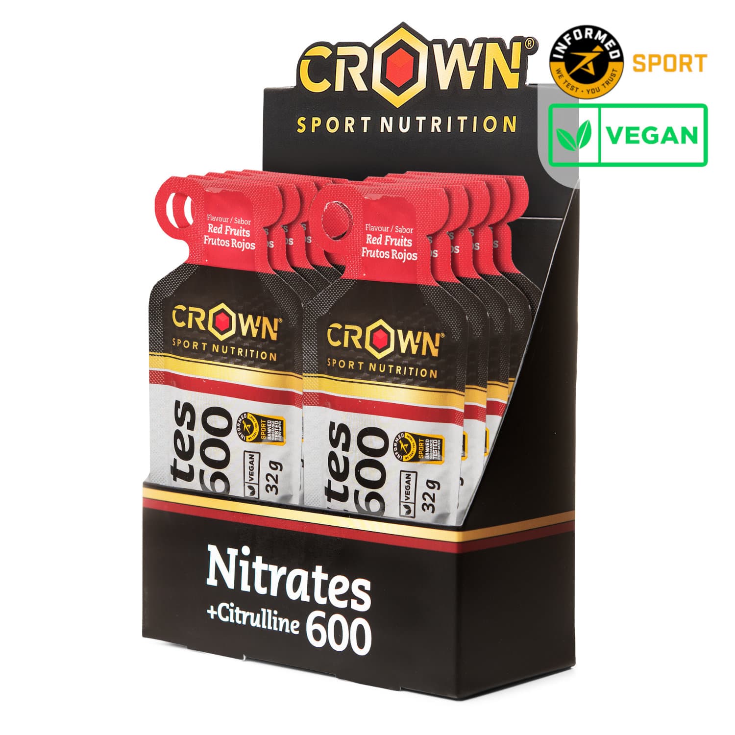 Nitrates 600 + Citrulline Shot Gel – Fruits rouges en situation