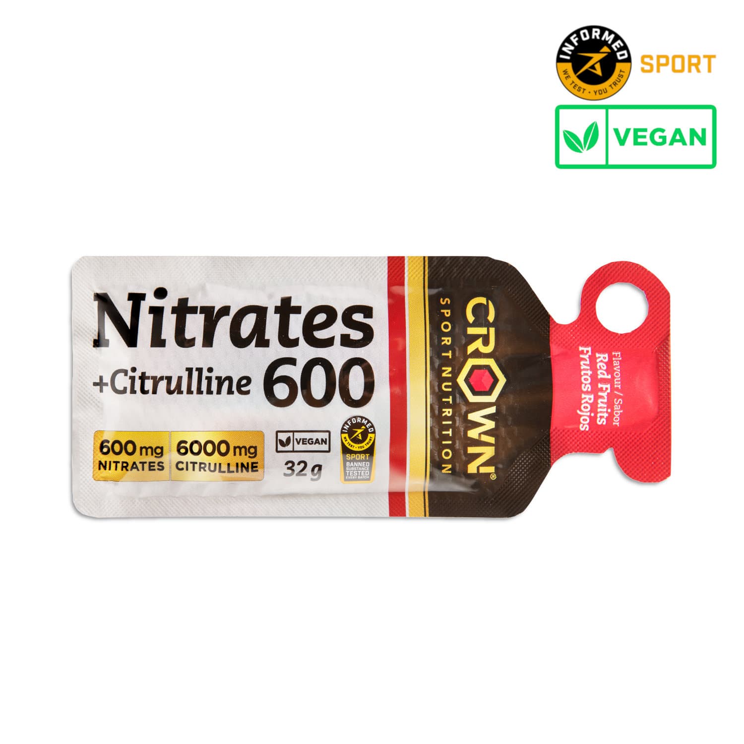 Nitrates 600 + Citrulline Shot Gel – Fruits rouges — média 1