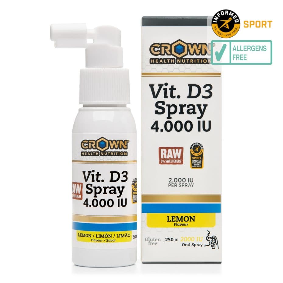 Spray Vitamine D3 4000 UI RAW (sans édulcorants) — média 1